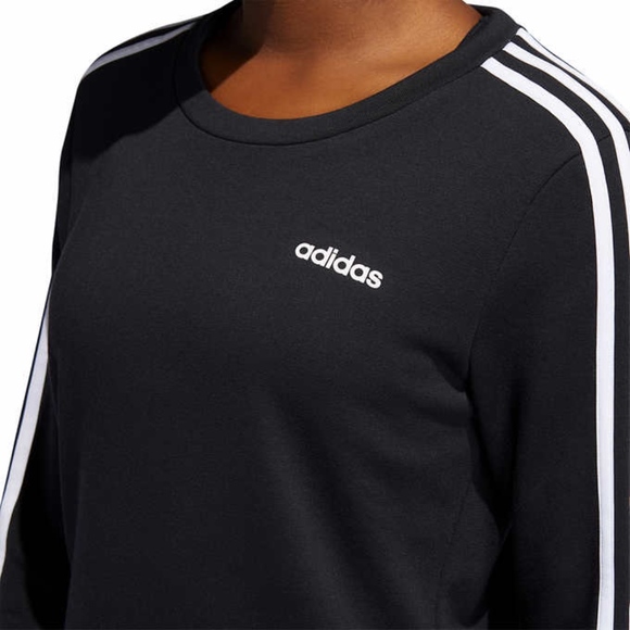 Adidas Women's Crewneck Sweatshirt - Black - Picture 3 of 4